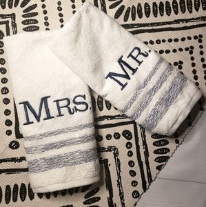Mr. & Mrs. Hand Towels